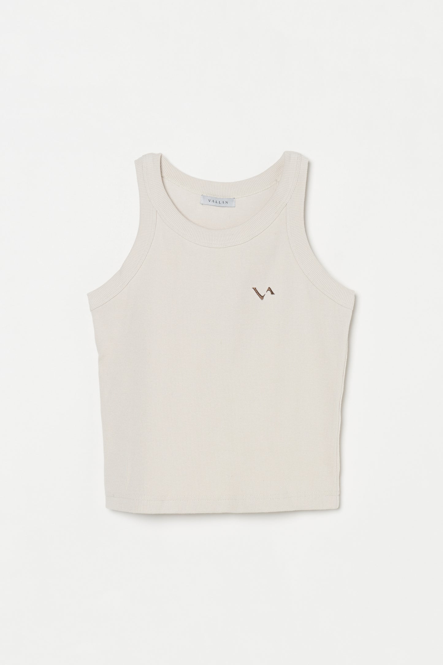 Logo Embroidery Mini Tank Tops