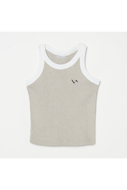 Logo Embroidery Mini Tank Tops