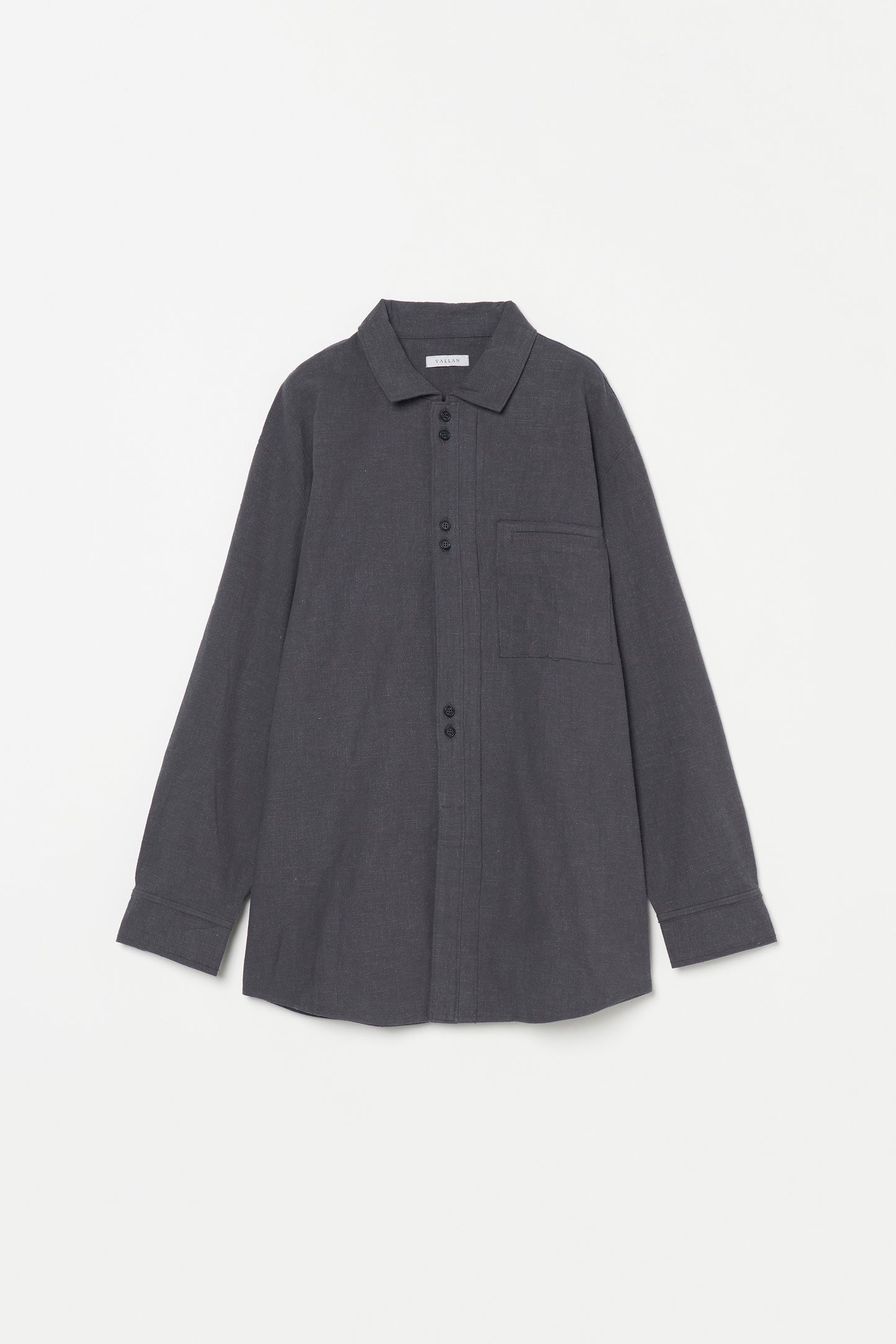 Layered Unisex Shirt Blouson